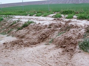 Schlamm auf A 38