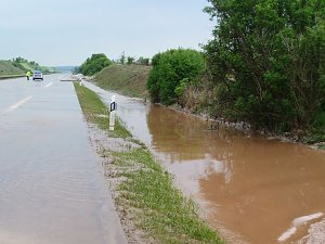 Schlamm auf A 38