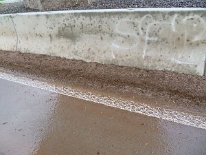 Schlamm auf A 38
