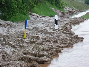 Schlamm auf A 38