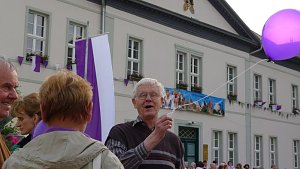 Fliederkrone gesetzt