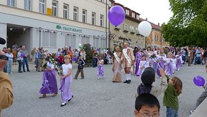 Fliederkrone gesetzt