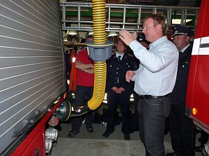 Abgasanlage f&uuml;r Feuerwehr