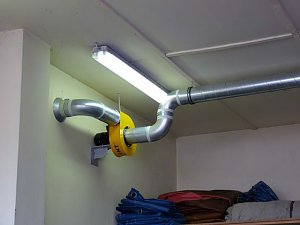 Abgasanlage f&uuml;r Feuerwehr