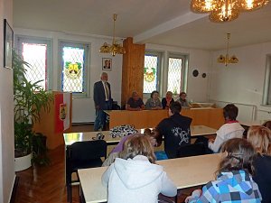 Besuch im Rathaus