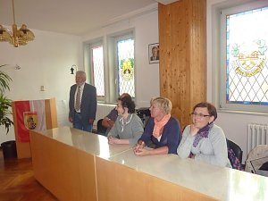 Besuch im Rathaus