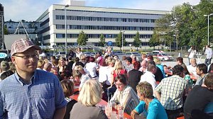 Party auf dem Deck
