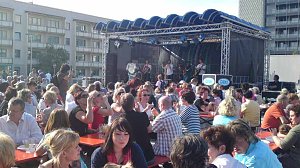 Party auf dem Deck