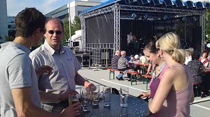 Party auf dem Deck