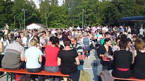 Party auf dem Deck