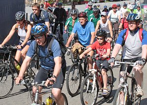 Kaiserwetter f&uuml;r Radfahrer