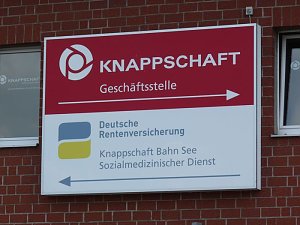 Einweihung der Knappschaftsstra&szlig;e