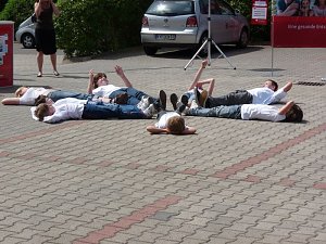 Einweihung der Knappschaftsstra&szlig;e