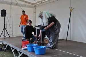 Neues Trampolin
