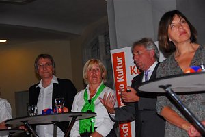 Rinke im Podium zum Thema "B&uuml;rgerbeteiligung"