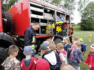 Bei der Feuerwehr