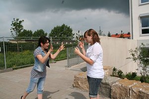 Sei mutig und schreite ein!