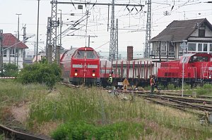 &Uuml;bung am Bahnhof