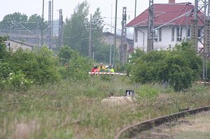 &Uuml;bung am Bahnhof