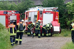 &Uuml;bung am Bahnhof