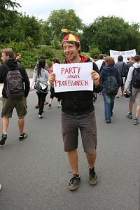 Feierlicher Protest