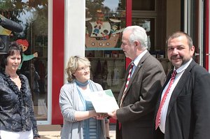 Minister in der Aue
