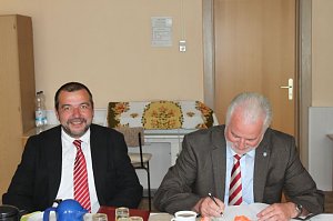 Minister in der Aue