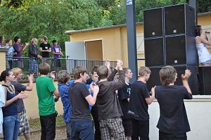 Humbold rockt im Gehege