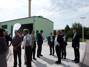Auf Knopf gedr&uuml;ckt