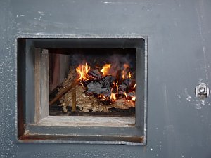 Auf Knopf gedr&uuml;ckt
