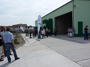 Auf Knopf gedr&uuml;ckt