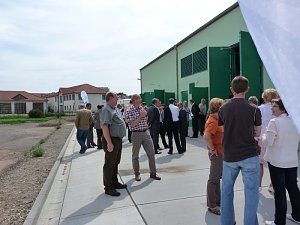 Auf Knopf gedr&uuml;ckt