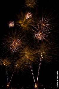 See in Flammen