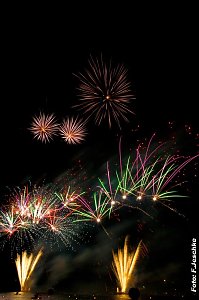 See in Flammen