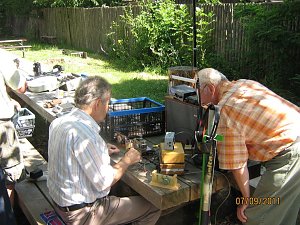 Funker trafen sich