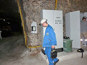 Premiere in der Grube