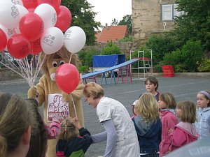 Kinder feierten