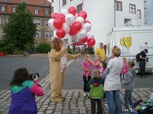 Kinder feierten
