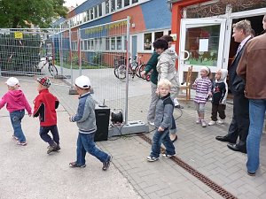 Spatenstich f&uuml;r Erweiterungsbau