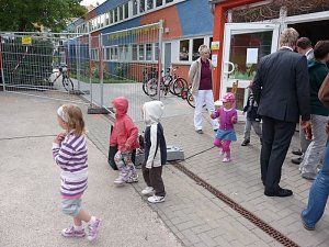 Spatenstich f&uuml;r Erweiterungsbau