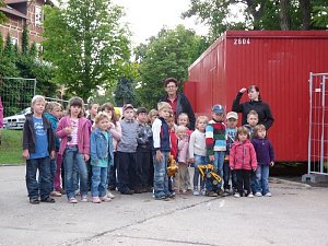 Spatenstich f&uuml;r Erweiterungsbau