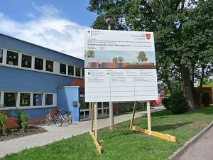 Spatenstich f&uuml;r Erweiterungsbau