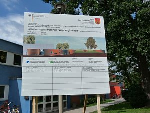 Spatenstich f&uuml;r Erweiterungsbau
