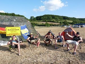 Erste Kirmesburschen angereist