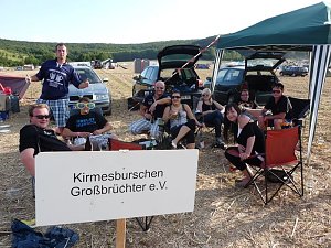 Erste Kirmesburschen angereist