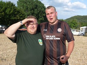Erste Kirmesburschen angereist