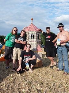 Erste Kirmesburschen angereist