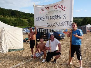 Erste Kirmesburschen angereist