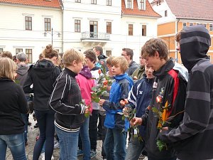 Der Opfer gedacht