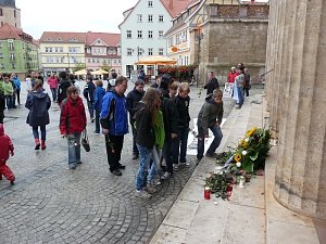 Der Opfer gedacht